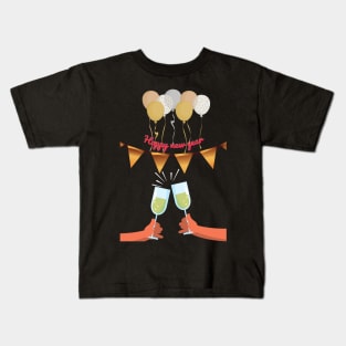 Happy New Year Kids T-Shirt